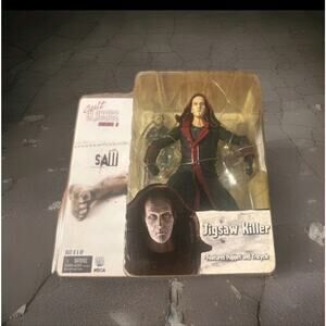 Jjigsaw Killer Saw Figure W/ Billy & Tricycle NECA Cult Classics Series 5 Figure
